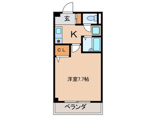 ラフィネ高峯の物件間取画像